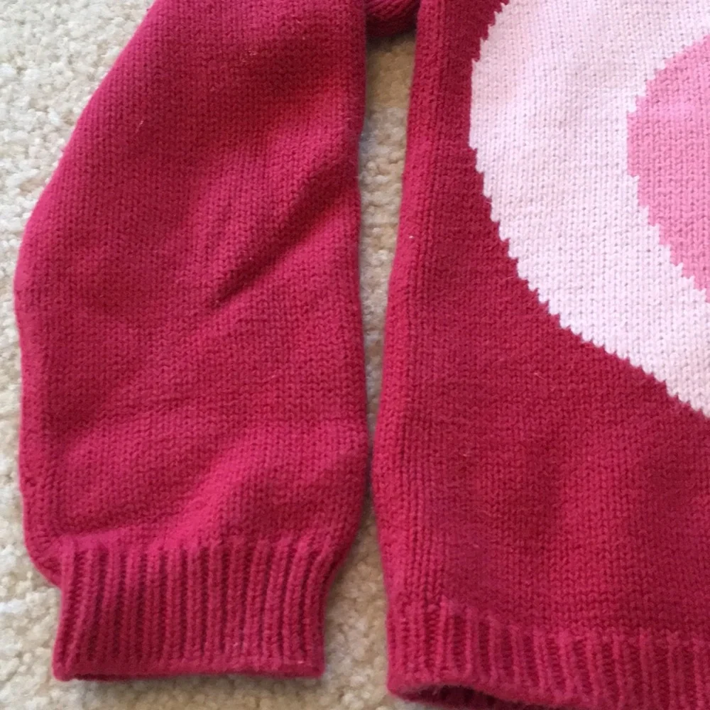 Gymboree red knit